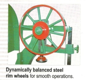 special-features-dynamically-balanced-wheel-bandsaw-machine